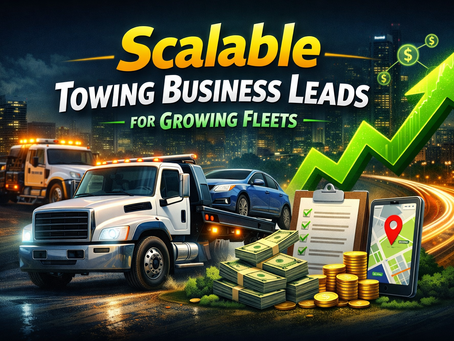 Scalable Towing Business Leads for Growing Fleets
