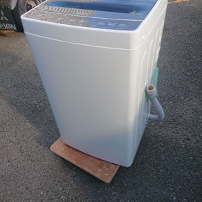 福岡市南区での冷蔵庫・洗濯機の出張買取の様子