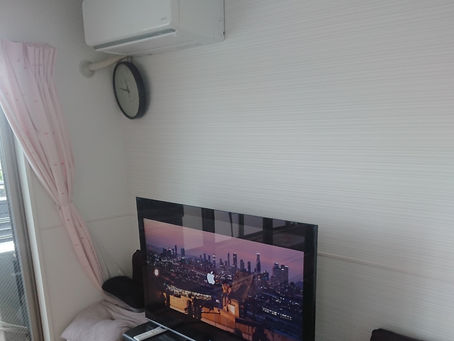 古賀市のお客様宅でテレビ・エアコン・冷蔵庫・洗濯機の出張査定を行うグリード