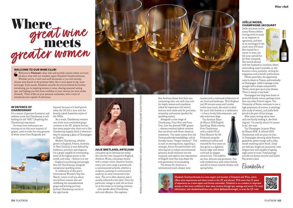 Do You Ever Wonder About the People Who Made the Bottle of Wine You’re Enjoying? | Platinum Magazine