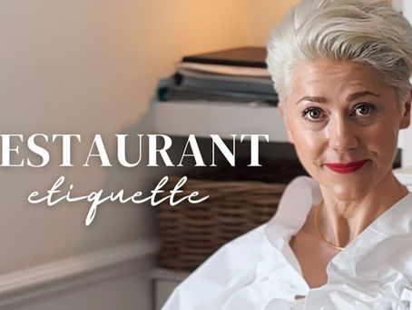 Restaurant Etiquette Explained: My Top Tips