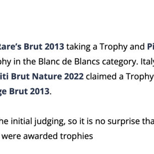 Oriana 2019 Wins IWSC Gold Trophy for "Sparkling Success Stories" in 2025 Awards