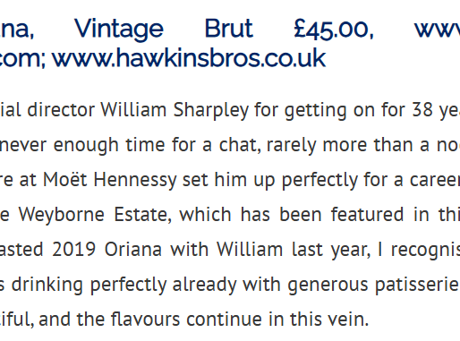 Matthew Jukes in matthewjukes.com "I recognised a serious step up in luminosity, cadence and silkiness."