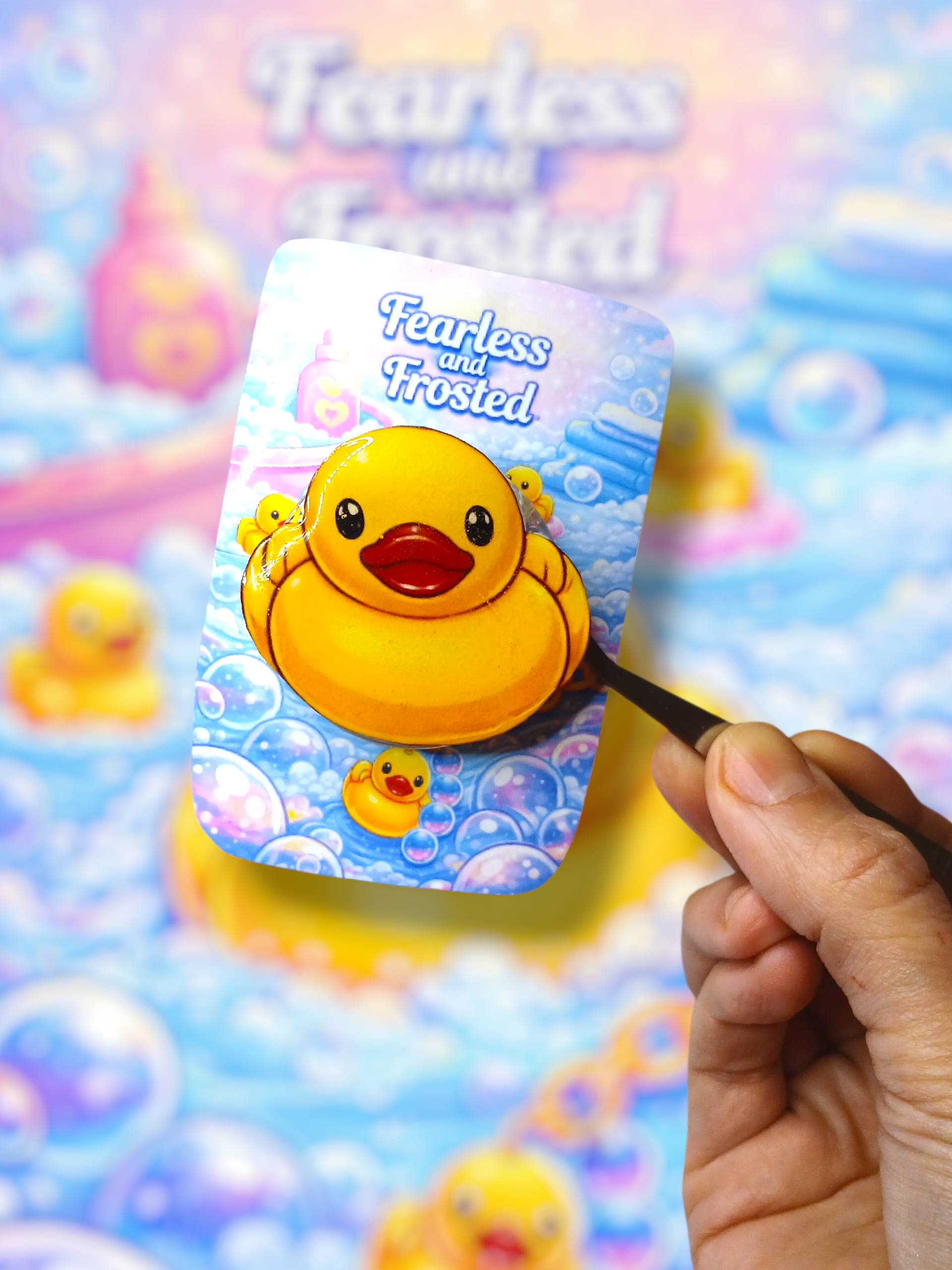 rubber duckie phone grip
