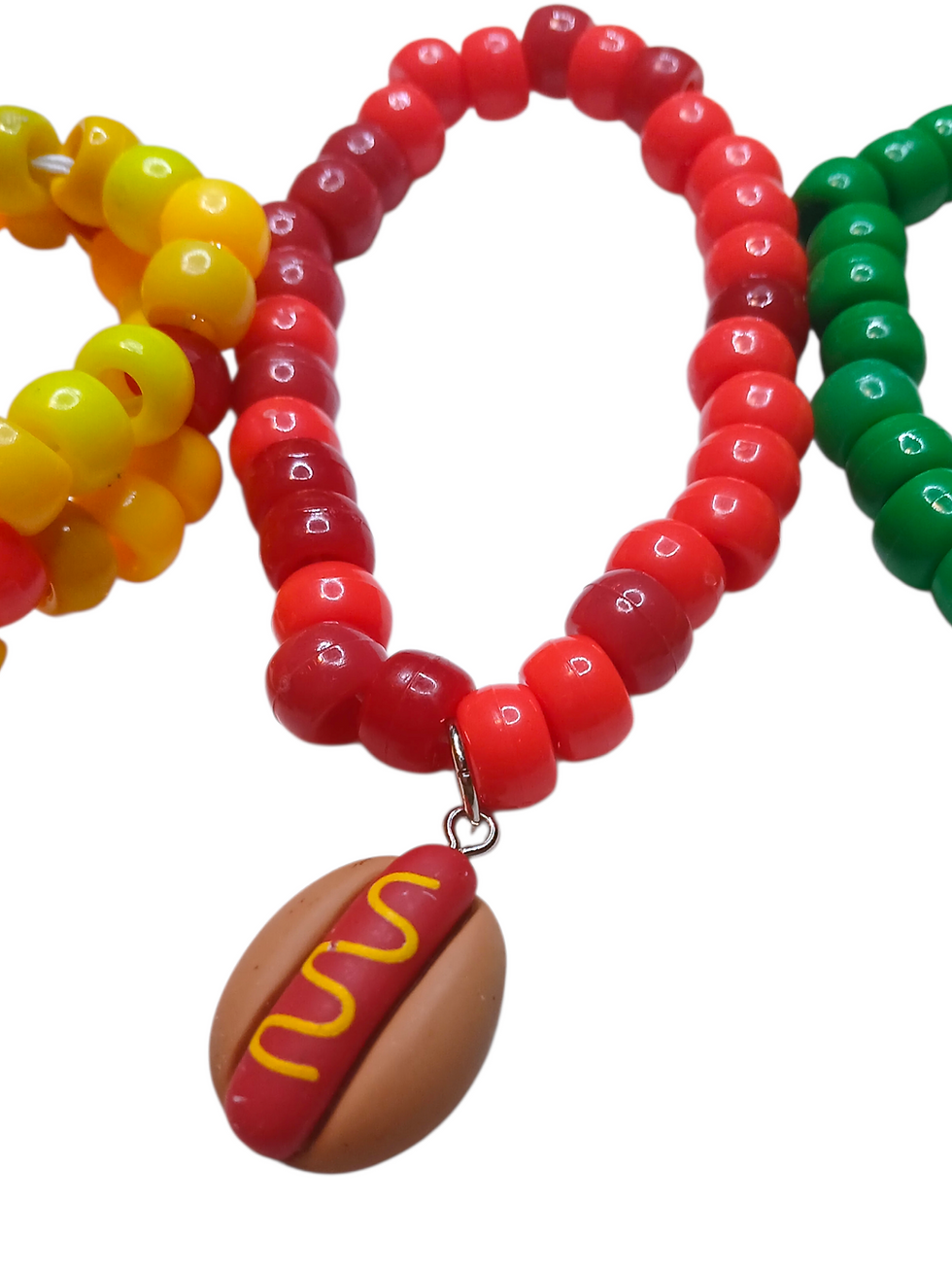 Thumbnail: Nostaligic kandi retro bracelet set - set of 5 - limited addition