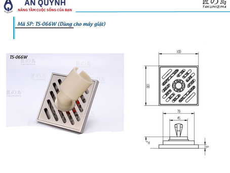 SERIES - PHỄU THOÁT SÀN TAKUMIZIMA TS-066W