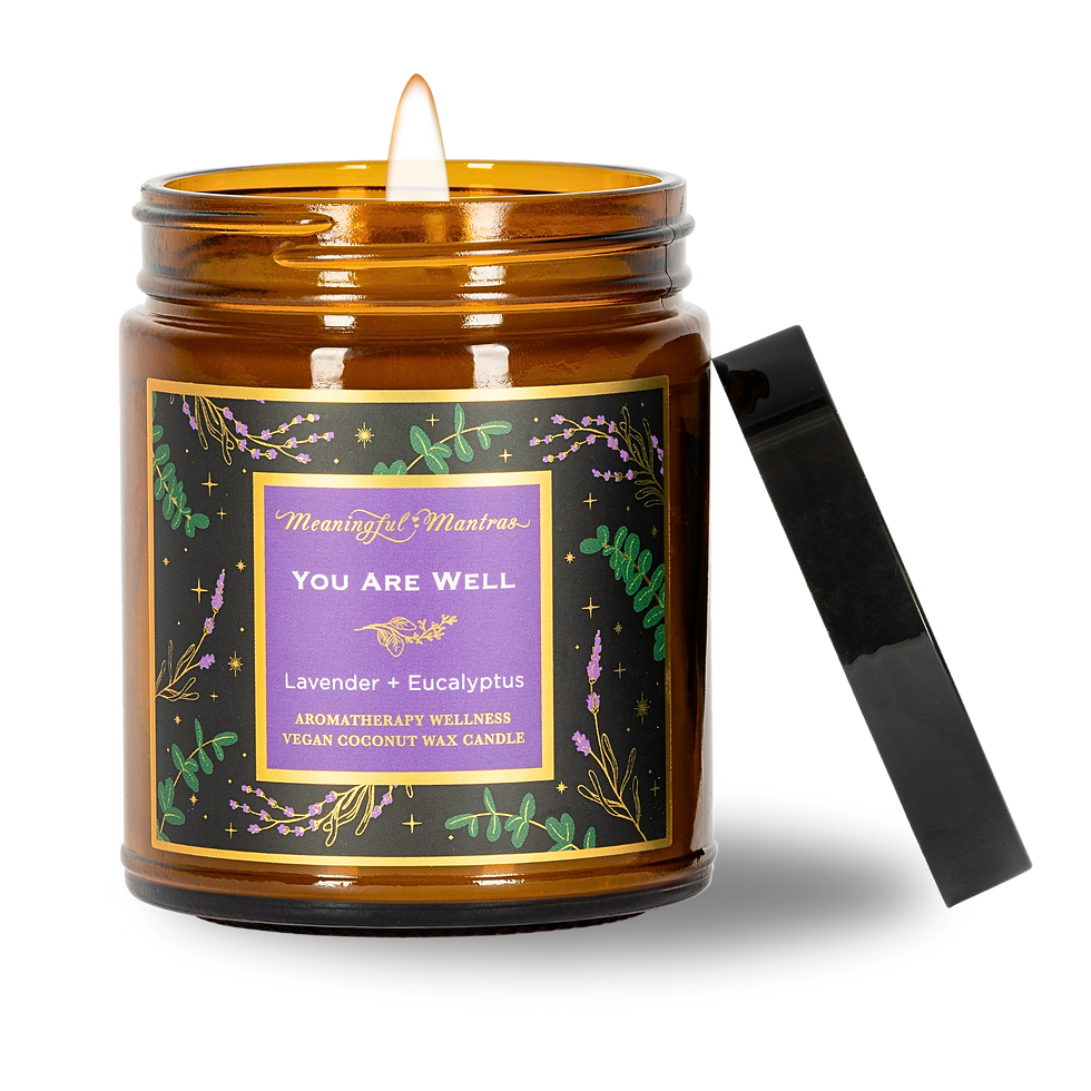 You Are Well Lavender Eucalyptus 8oz Candle