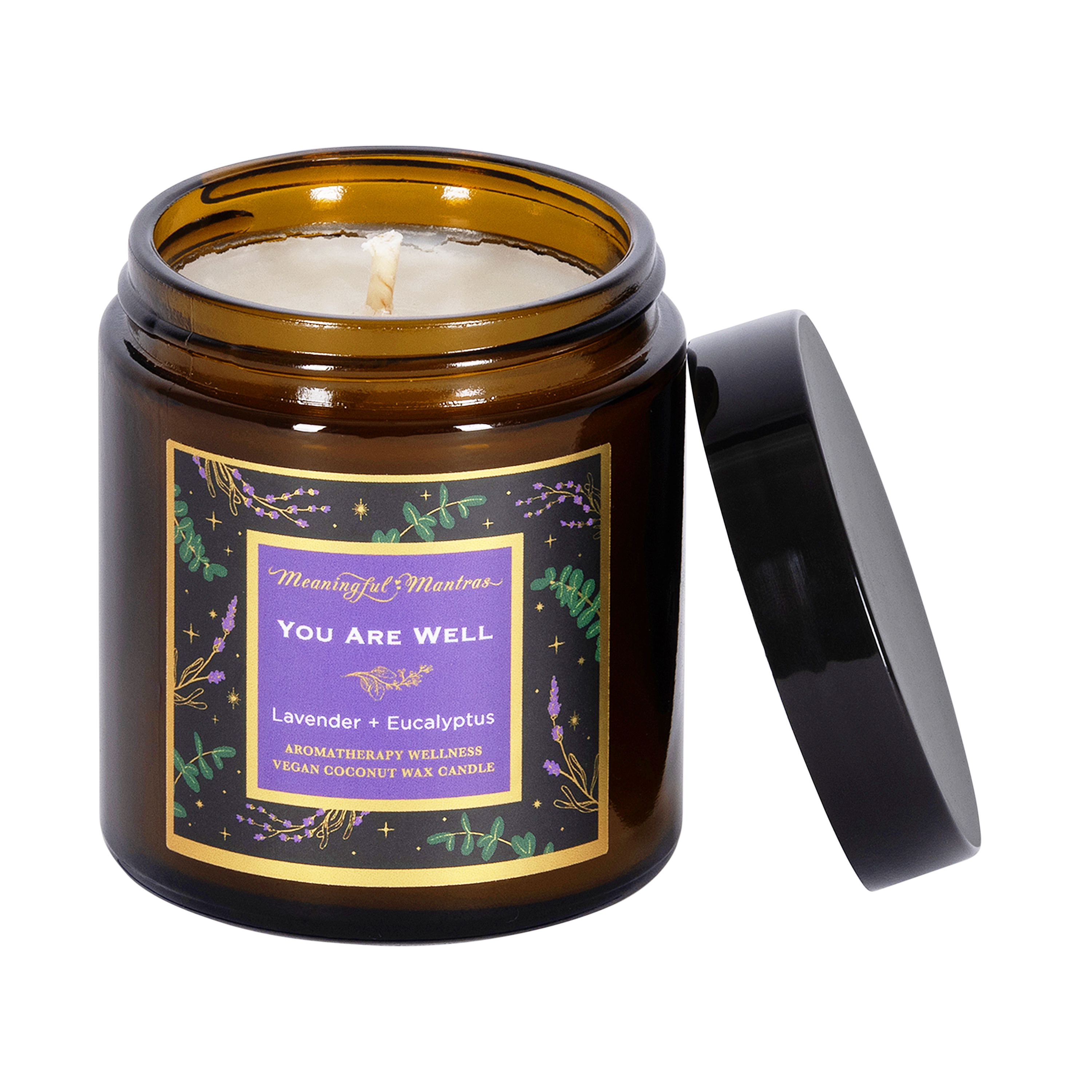 You Are Well Lavender & Eucalyptus 4oz Mini Candle