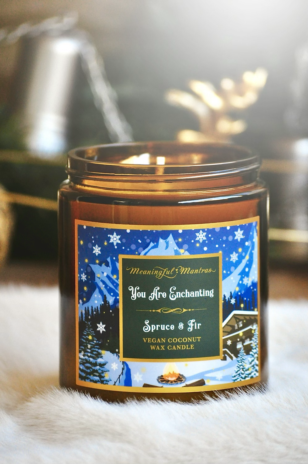 Thumbnail: You Are Enchanting Spruce and Fir 8oz Candle