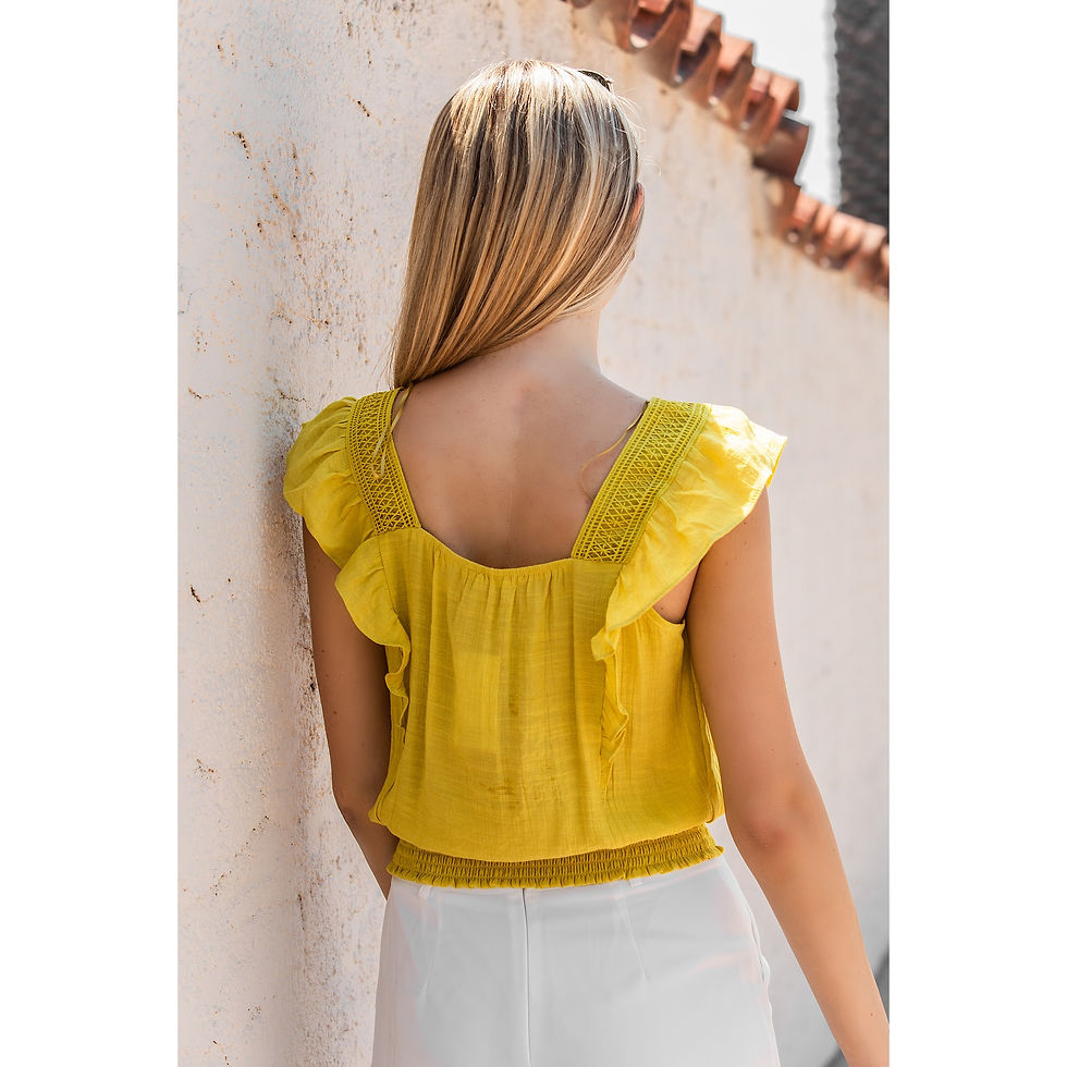 Thumbnail: Boxy Neckline Blouse