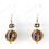 Thumbnail: Round Inlay Earrings
