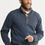 Thumbnail: Stretch Sweater Fleece Quarter Zip Pullover