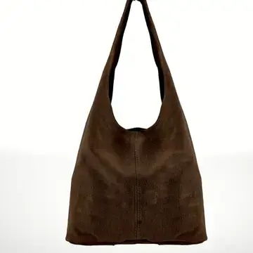 Thumbnail: Italian's leather - Silvia Suede Leather Bag 221032