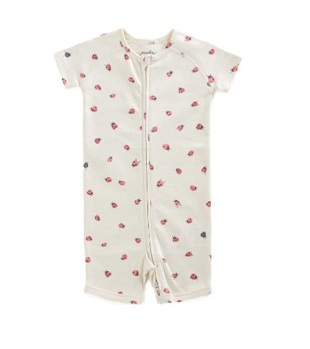Lucky Ladybug Short Sleeve Sleeper