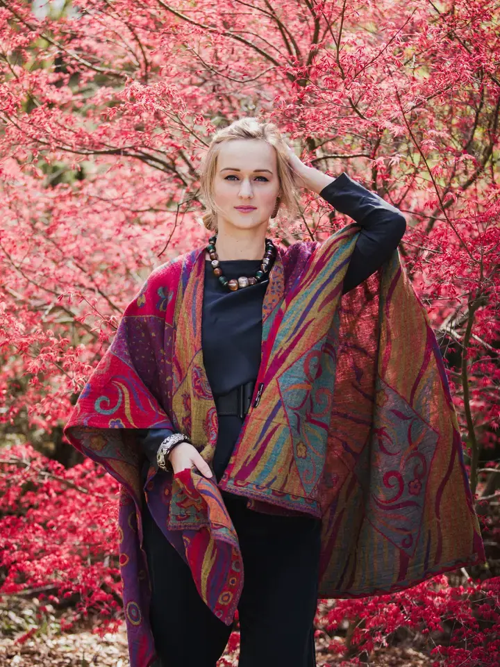 Thumbnail: 515 Short Merino Wool Cape