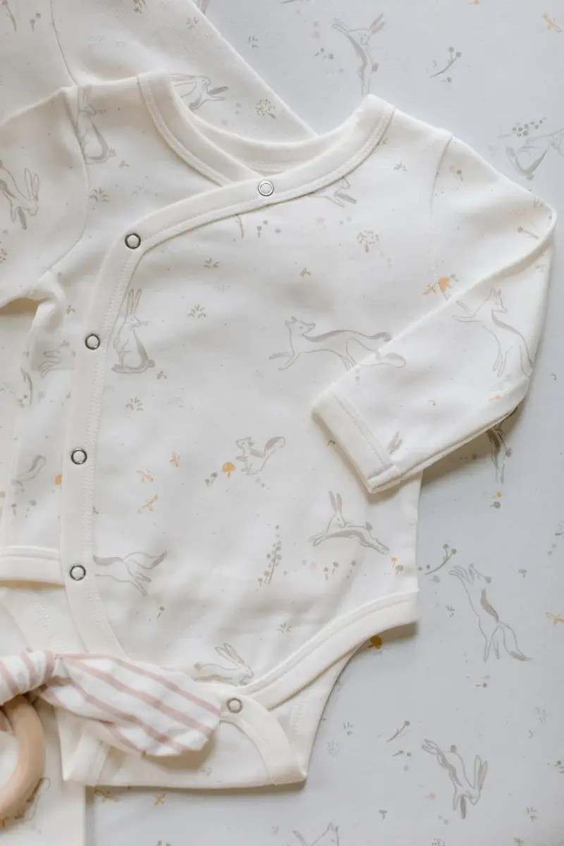 Field of Dreams - Long Sleeve Kimono One-Piece
