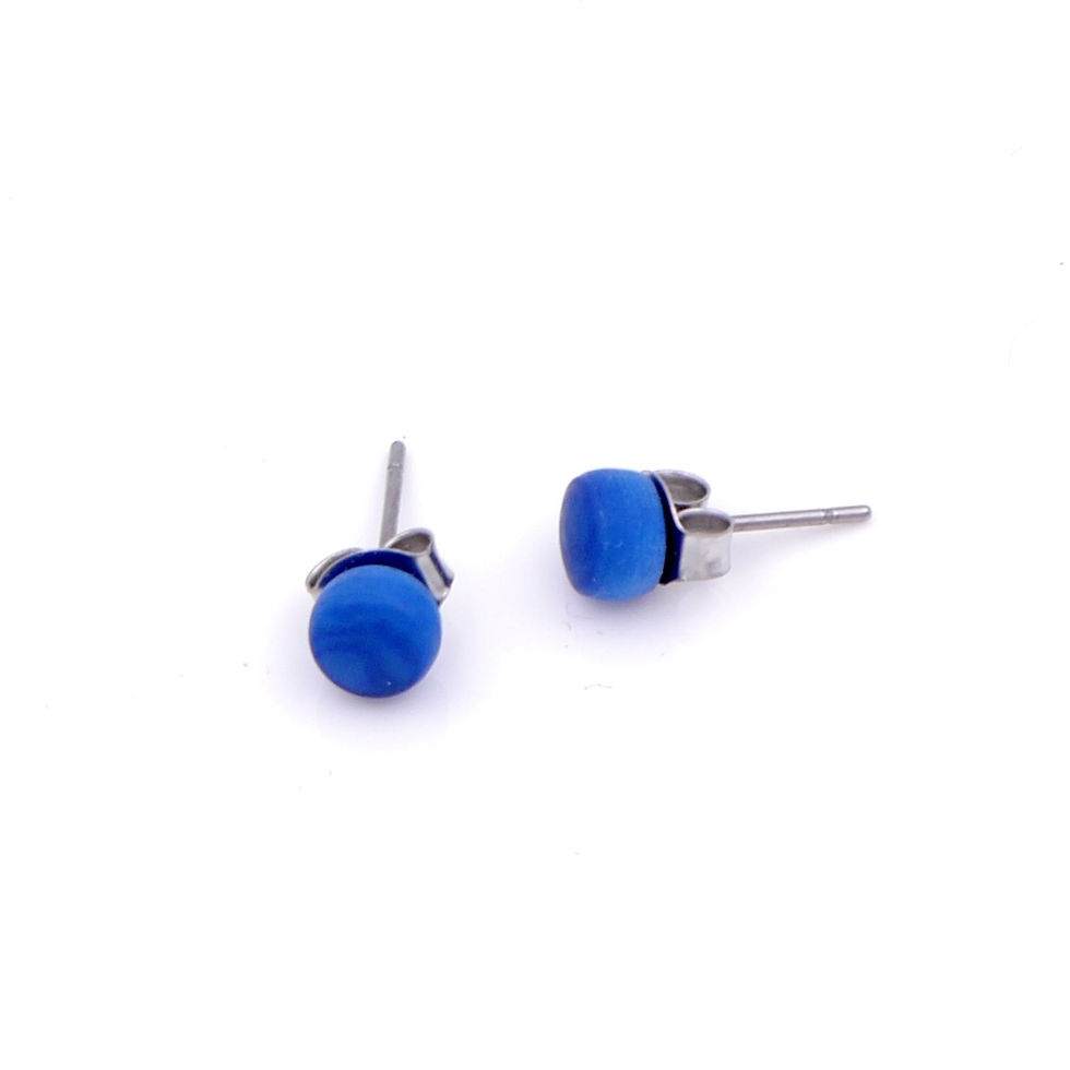 Thumbnail: Stud Tague Earrings