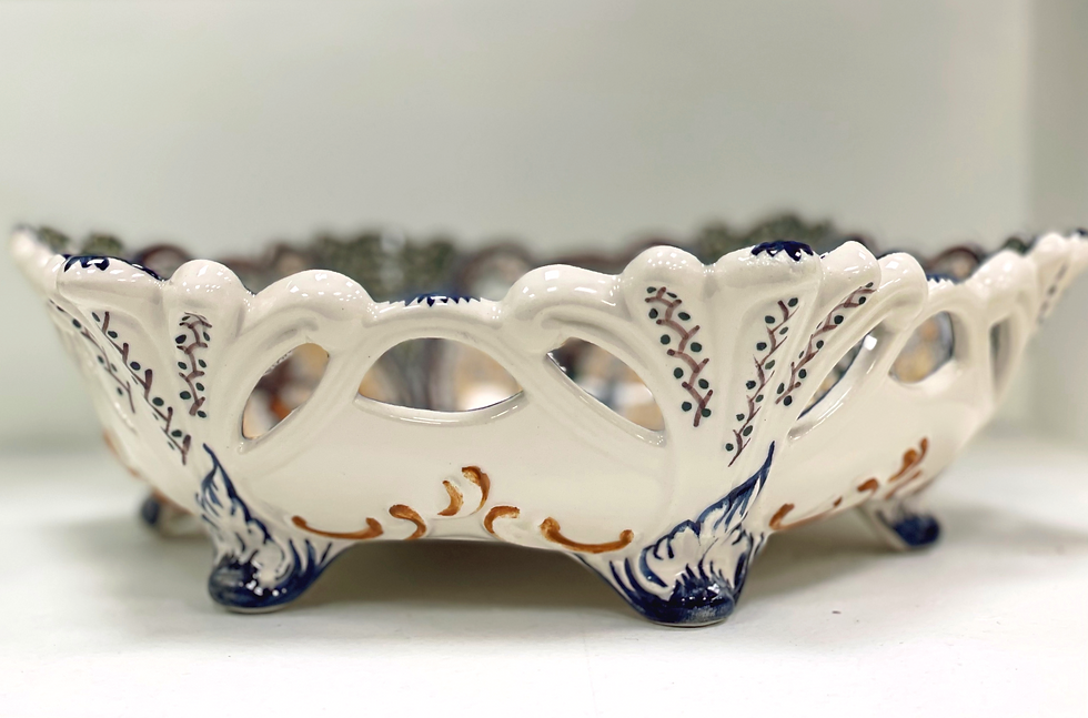 Thumbnail: 15th Century Coimbra Portuguese Bread Basket