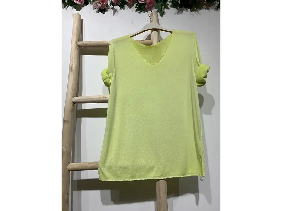 Thumbnail: Colette - Metallic Trim Knit Sweater