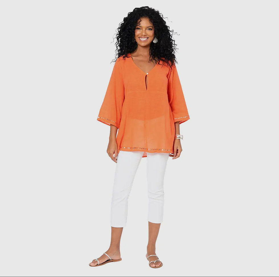 Thumbnail: Key Hole Summer Tunic 