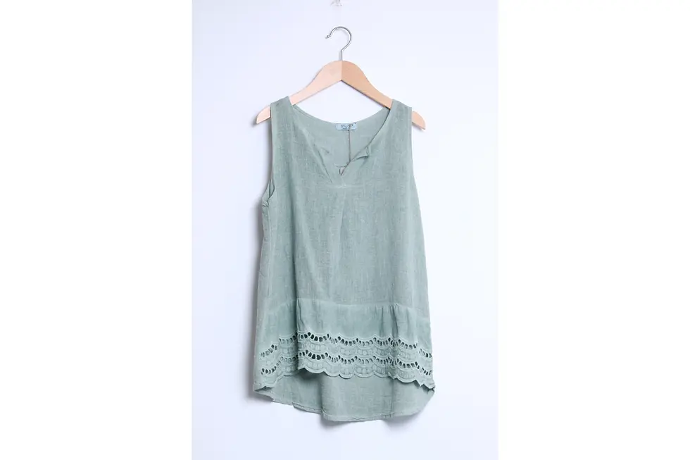 Thumbnail: Embroidered Tank Top 15784