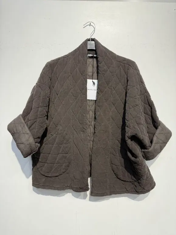 Thumbnail: Velvet Quilted Jacket