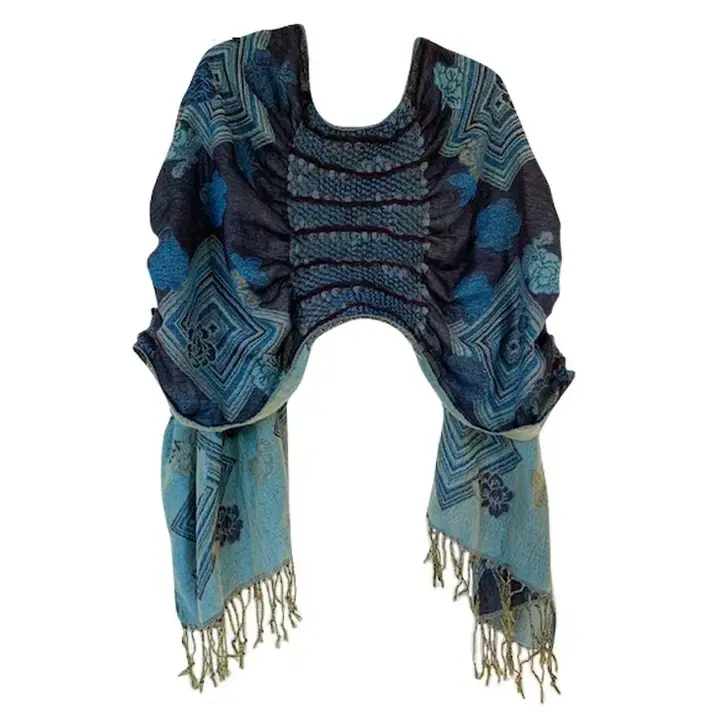 Pashmina Ruffle Shawl