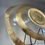 Thumbnail: Large Glass Bowl With Gold Painted Design