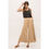 Thumbnail: Mystree Cupro Modal Wide Leg Pants