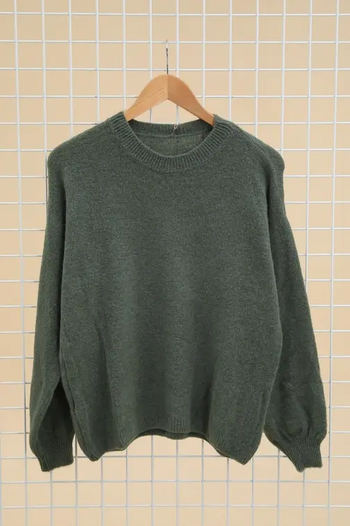 Thumbnail: Alpaca Long Sleeve Sweater 8004
