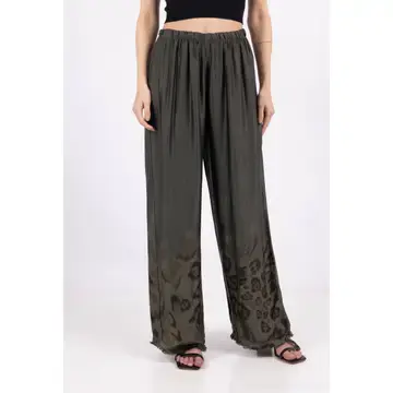 Thumbnail: Satin Cheetah Trouser 20575