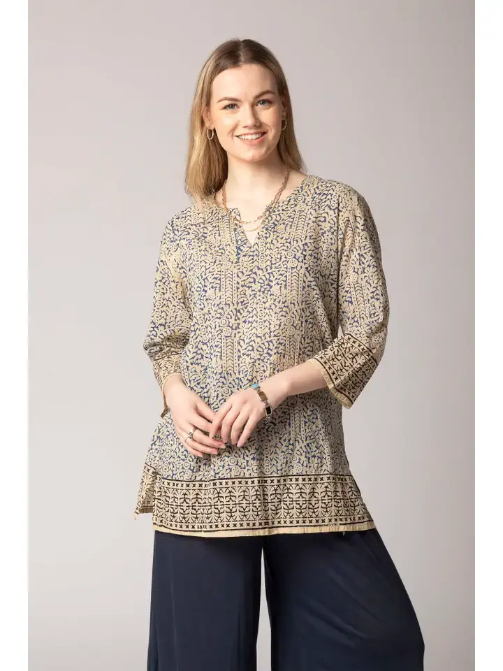 Printed Cotton Tunic