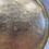 Thumbnail: Large Glass Bowl With Gold Painted Design