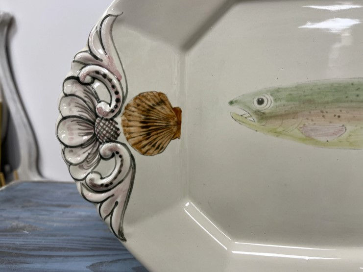 Thumbnail: Oyster Medium Serving Platter ~ Seaside Collection ~