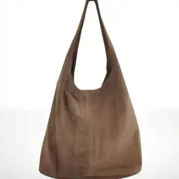 Thumbnail: Italian's leather - Silvia Suede Leather Bag 221032