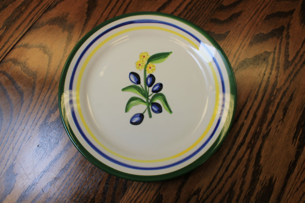Oliva Azul Dinner Plate Set of 4