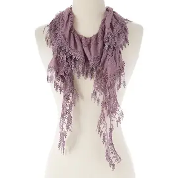 Fringe Lace Scarf