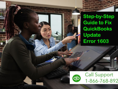 How to Fix QuickBooks Update Error 1603?