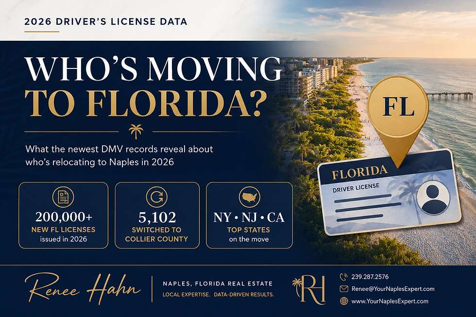 Image showcasing What Florida's Driver's License Data Tells Us About Who's Moving to Naples