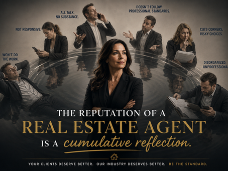 Image reflecting the article: The Reputation of a Real Estate Agent Is a Cumulative Reflection