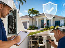 Image of an inspector doing an inspection