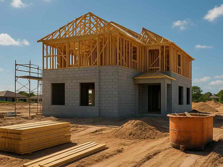 image of new build home