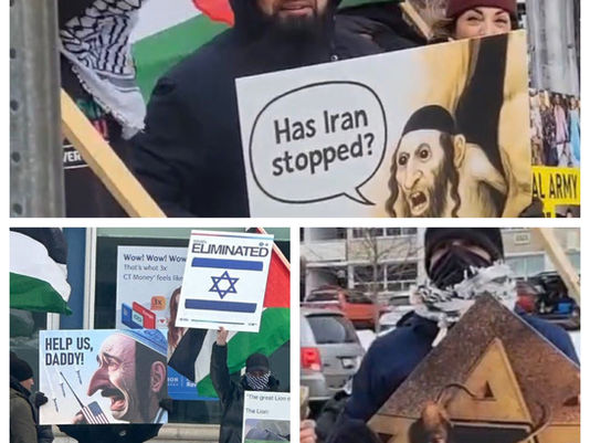 Nazi images on the streets of Toronto