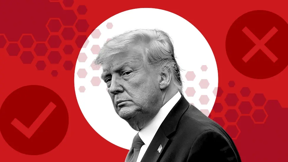 Newtonian law and Trump: he's losing