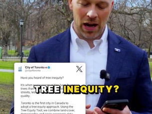 "Tree inequity" is not very poplar