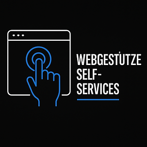 Webgestützte Self-Services