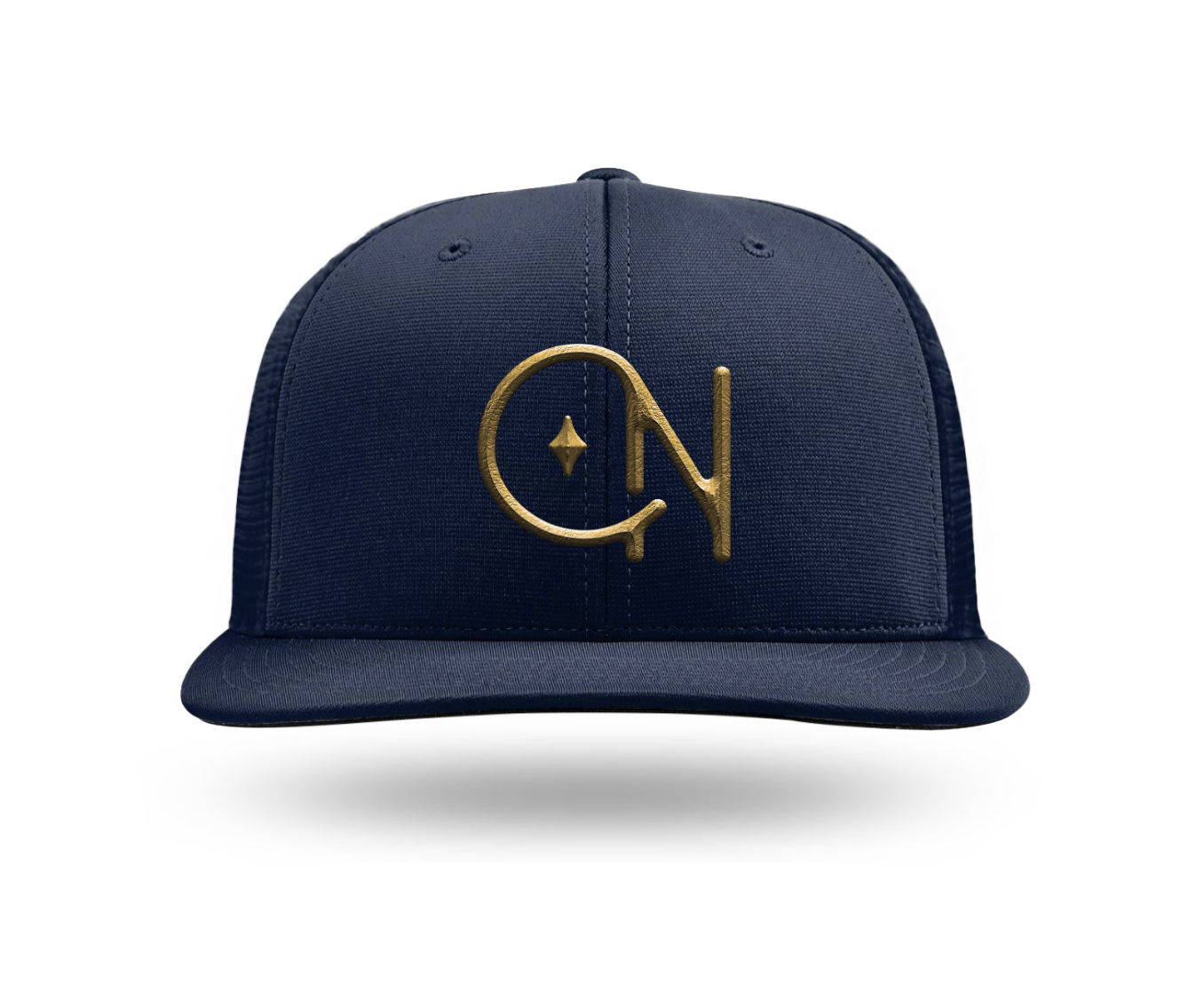 Navy Nolaverse Monogram Hat