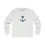 Thumbnail: Navy Anchor Men's Long Sleeve Crew Tee