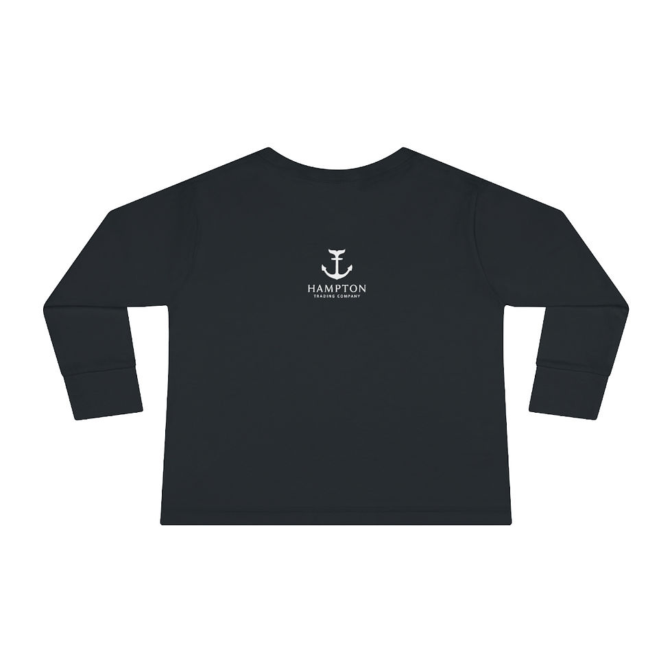 Thumbnail: White Anchor Toddler Long Sleeve Tee