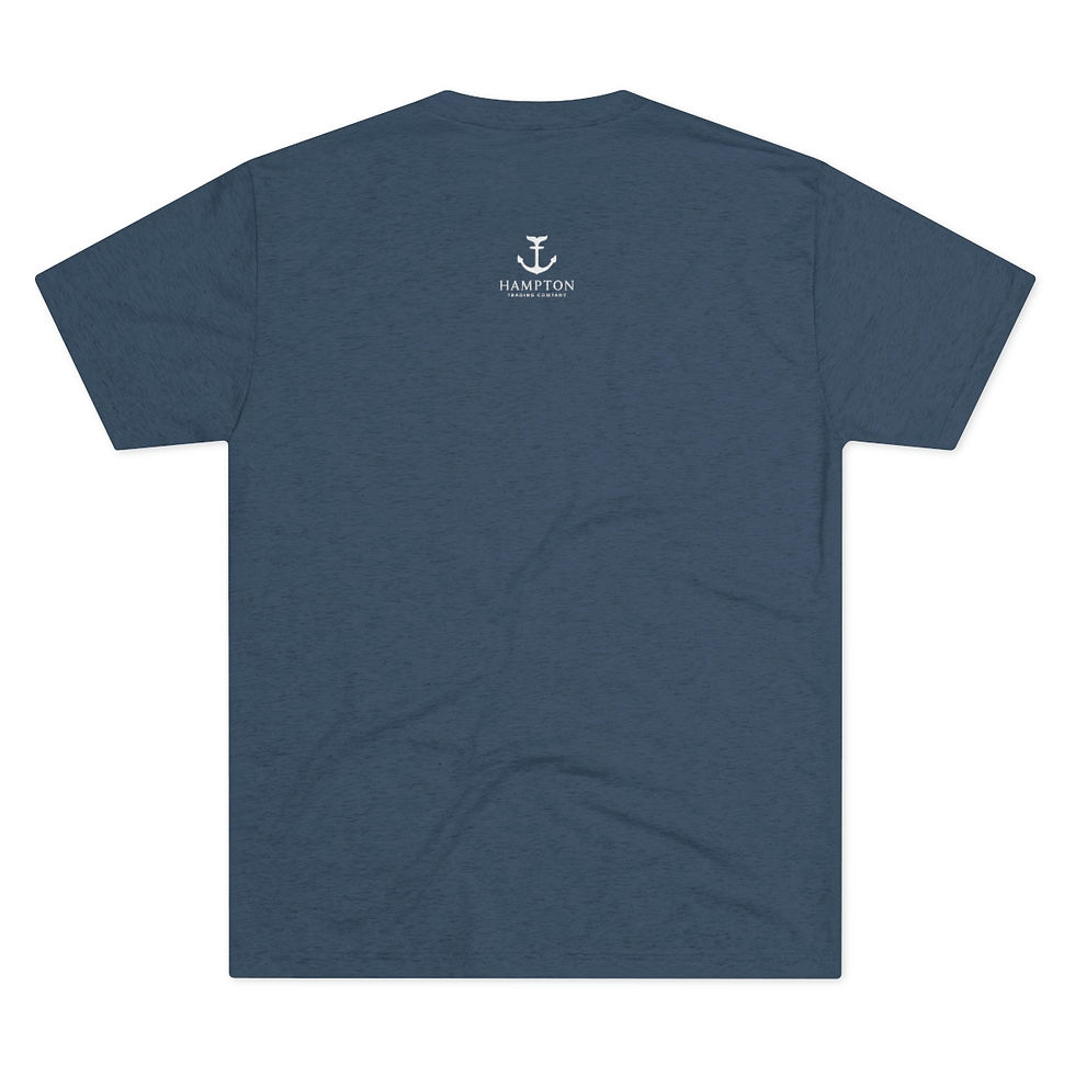 Thumbnail: Classic White Anchor Unisex Tri-Blend Crew Tee